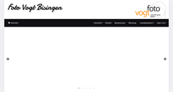 Desktop Screenshot of foto-vogt-bisingen.de